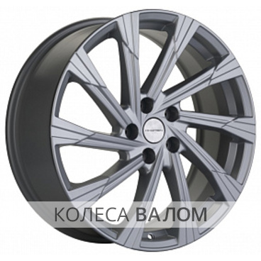 Khomen Wheels KHW1901 (Mazda CX-5/CX-8) 7.5x19 5x114.3 ET45 67.1 Brilliant Silver